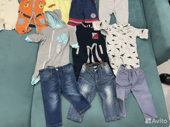 Пакет одежды для мальчика 62-68-74