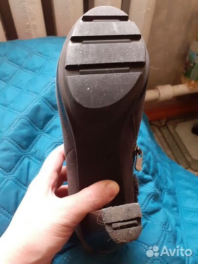 Зимние ботильоны натуральные 39