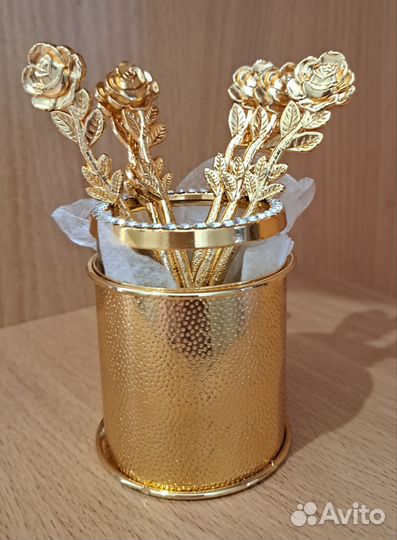 Набор чайных ложек с подставкой