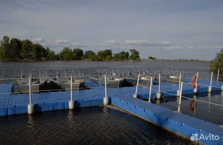 Пластиковые понтоны
