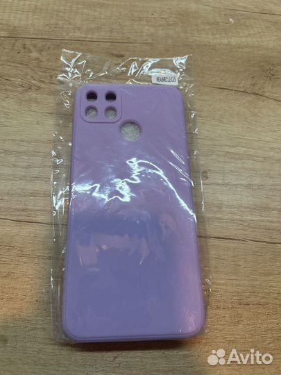 Чехол на realmec12/C25 фиолетовый