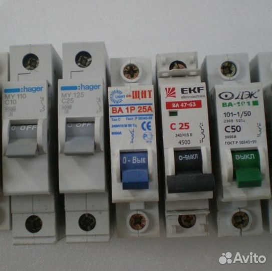 Выключатель-автомат, 230В