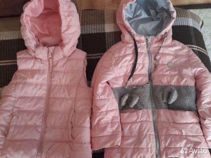 Курточка для девочки 92