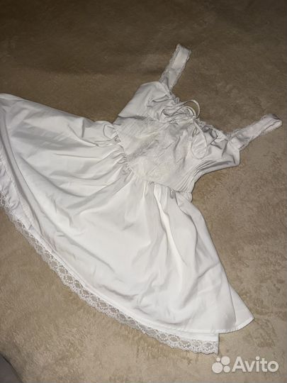 Платье корсетное летнее