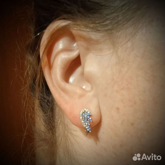 Серебряные серьги