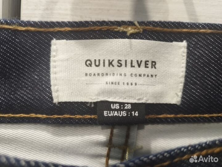 Джинсы quicksilver подростковые мужские