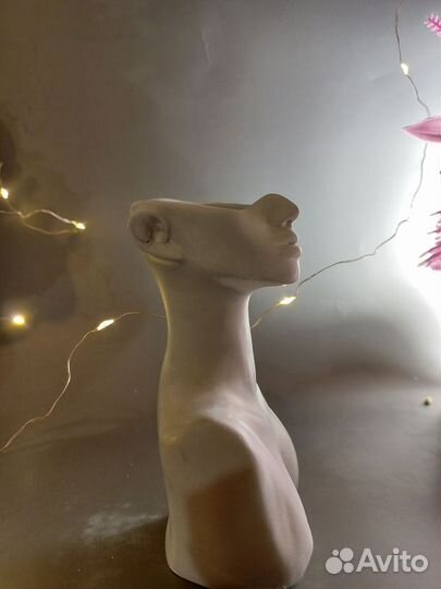 Силиконовая форма молд для гипса бетона Девушка