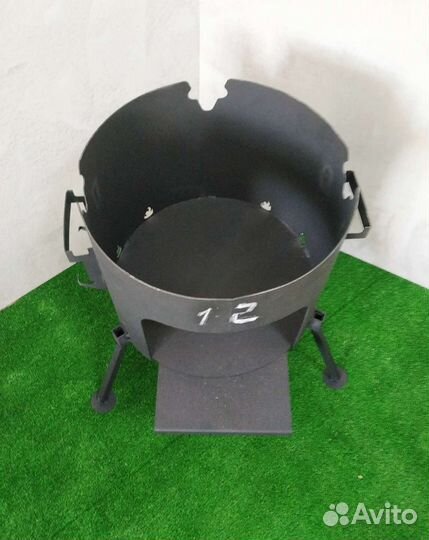 Печь на 12л со съёмными ножками