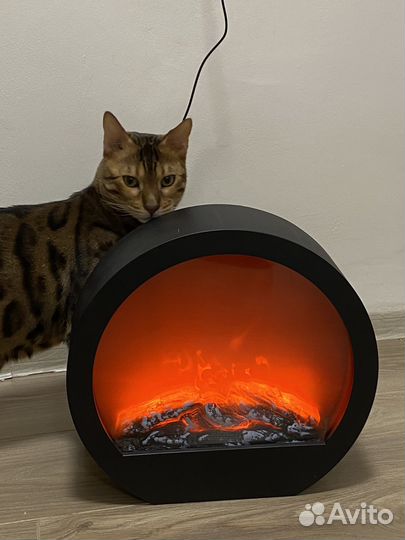 Камин электрический светодиодный 33 на 34 см