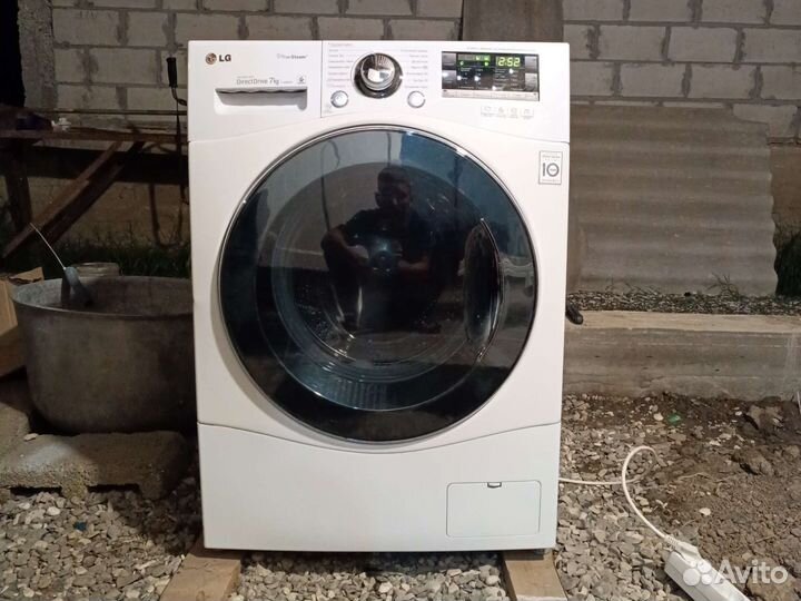 Стиральная машина бу на 7 кг lg