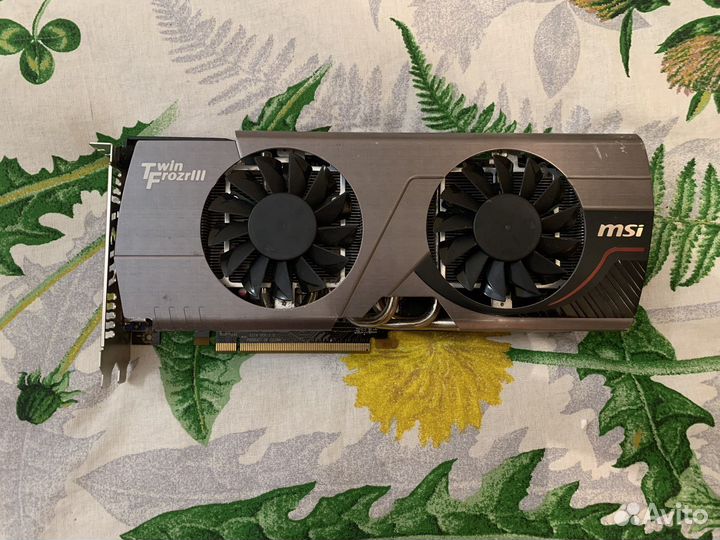 Видеокарта MSI 7870 2gb