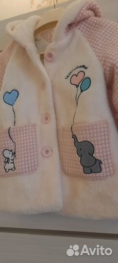 Пальто для девочки 116