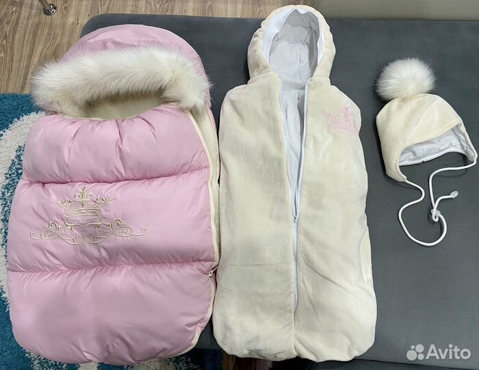 Конверт зимний на овчине