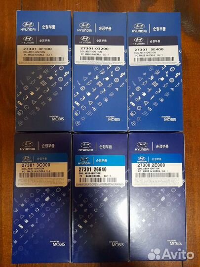 Катушка зажигания Hyundai Solaris/Kia Rio