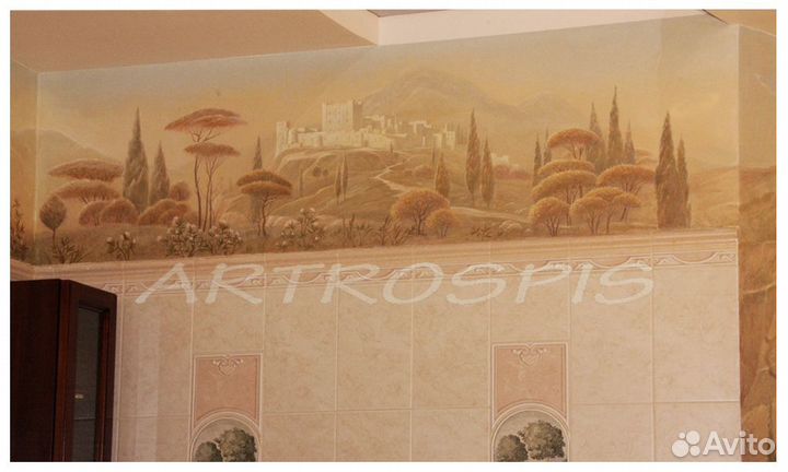 Художественная роспись стен в г. Ижевске