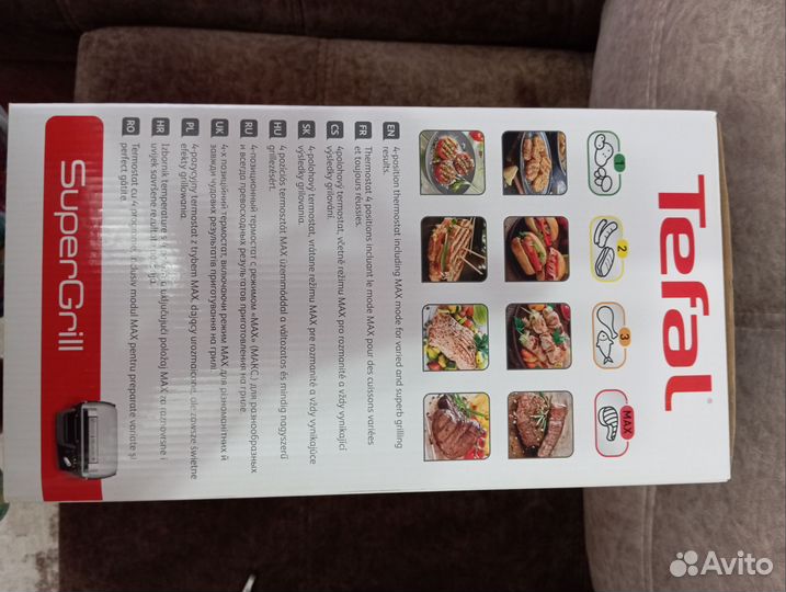 Электрогриль tefal