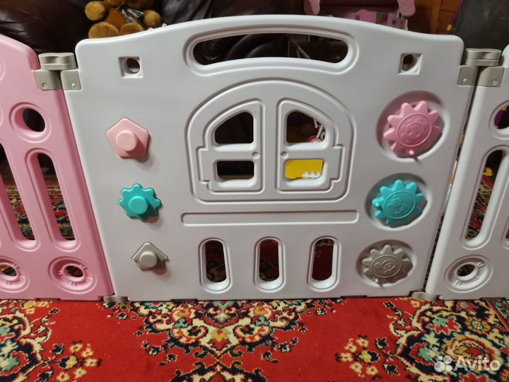 Манеж забор