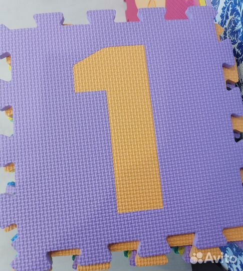 Пазлы мягкие на пол