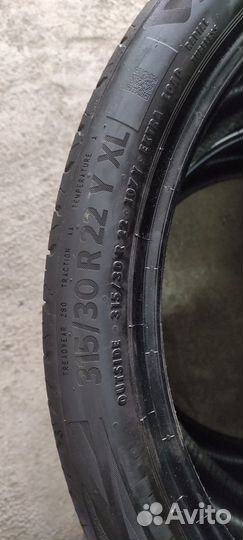 Continental ContiEcoContact 6 275/35 R22 и 315/30 R22