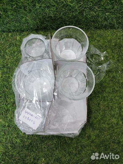 Покал Стакан, прозрачное стекло 27 сл