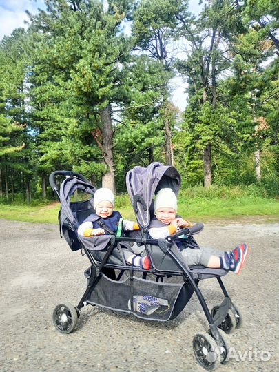 Коляска для двойни