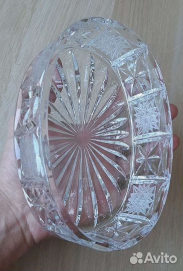 Шкатулка хрусталь СССР