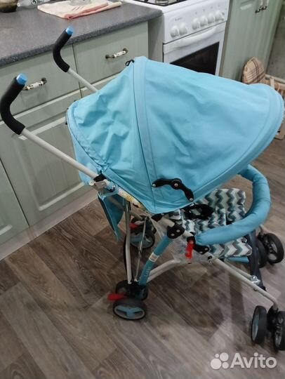Прогулочная коляска трость бу