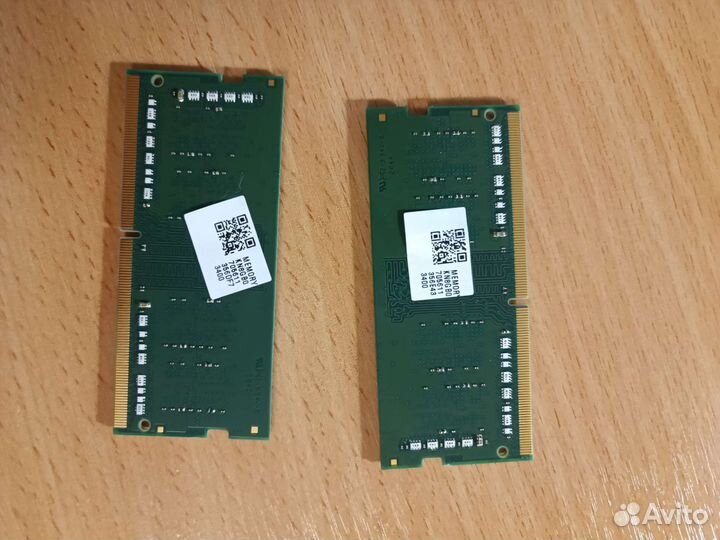 Оперативная память ddr4 SO-dimm 2х8Гб