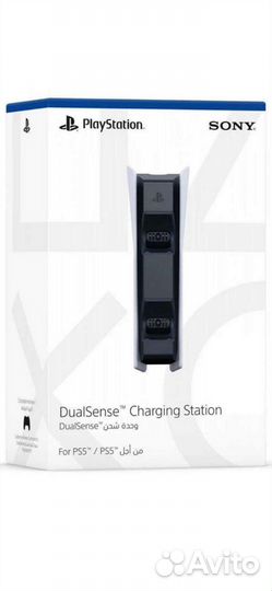 Зарядка оригинал DualSense PS5 новые, вилка рст