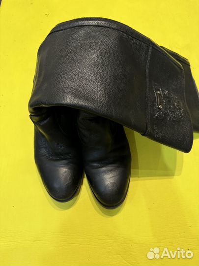 Сапоги женские натуральная кожа Италия