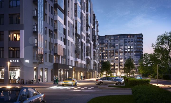 Квартира-студия, 28,1 м², 9/12 эт.