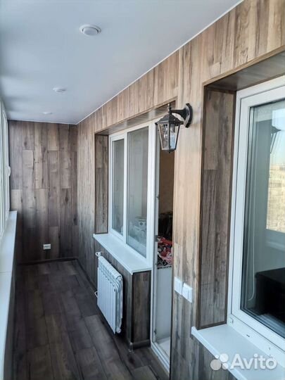 Остекление, Отделка балконов