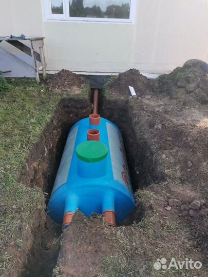 Септик под ключ за 1 день