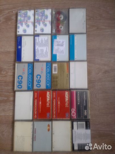 Аудиокассеты б/у