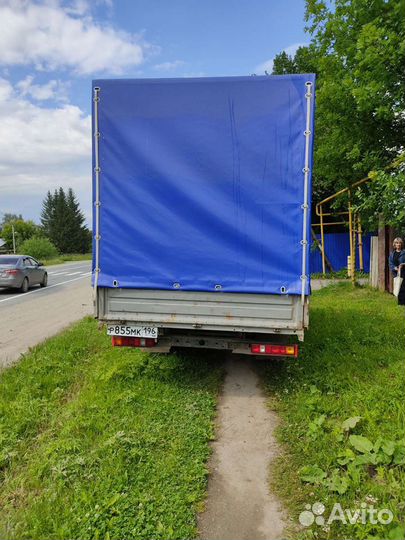 Грузоперевозки газель борт-тент