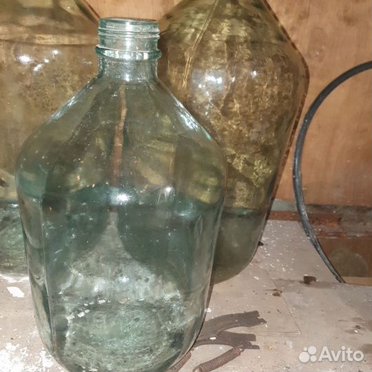 Бутылка стеклянная 20 литров