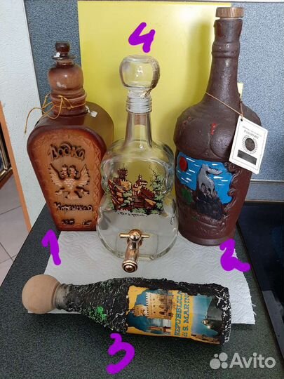 Декоративные бутылки