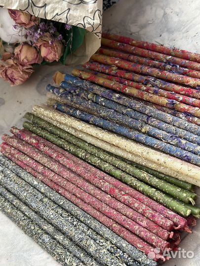 Волшебные свечи с травами