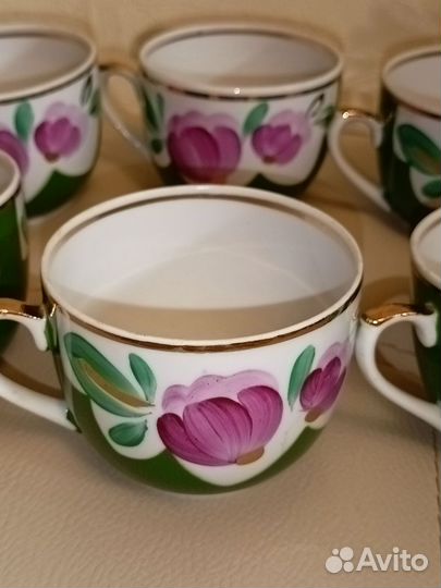 Чайные чашки вербилки СССР