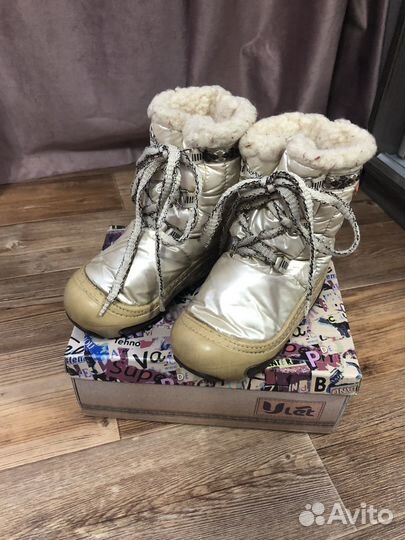 Сапоги зимние для девочки 24, 25