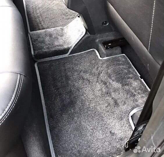 Ворсовые премиальные коврики для автомобиля