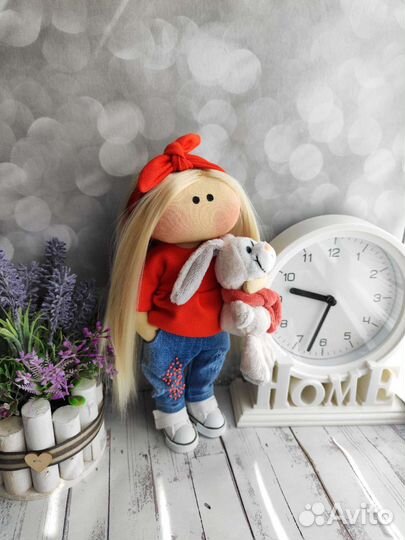 Кукла Тильда Интерьерная текстильная игровая