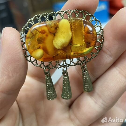 Старинная брошь (сзр)