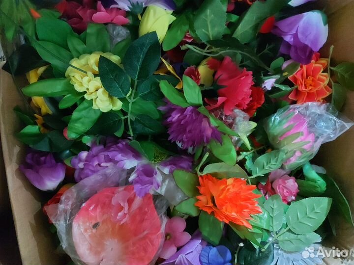 Головы искусственных цветов