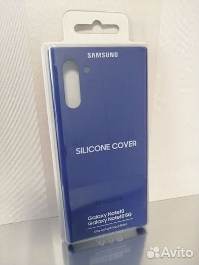 Чехол для Samsung Galaxy Note 10 синий