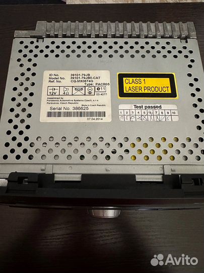 Штатная магнитола suzuki sx4