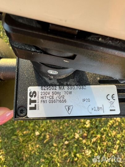 Трековые светильники на шинопроводе