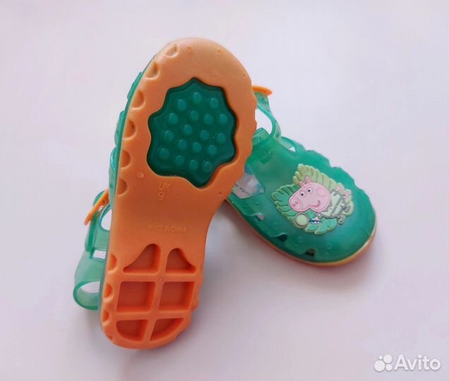 Резиновые сандалии George размер 27