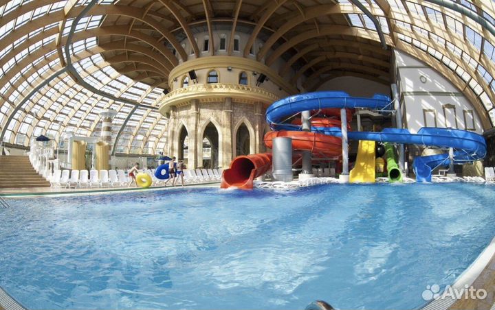 55 скидка на посещение аквапарка Карибия