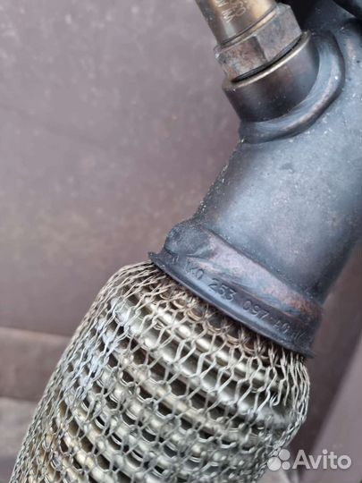 Passat b7 variant 1.4 выхлоп весь трап глушитель